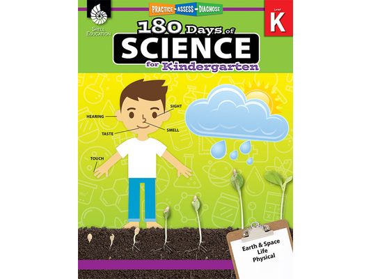180 Days(tm) Science for Kindergarten: Practice, Assess, Diagnose