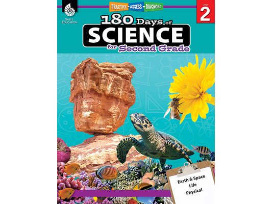 180 Days(tm) Science for Second Grade: Practice, Assess, Diagnose