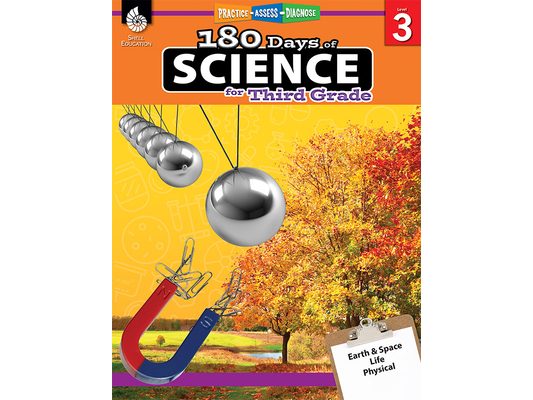 180 Days(tm) Science for Third Grade: Practice, Assess, Diagnose