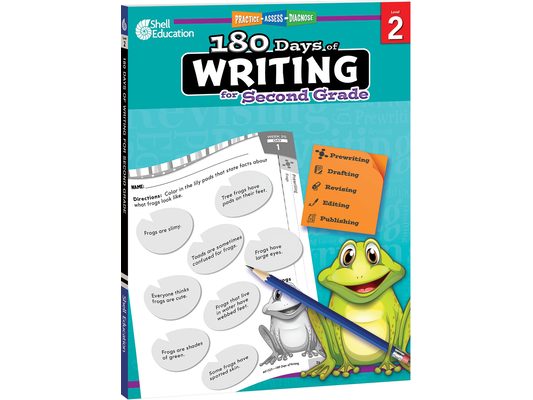 180 Days(tm) Writing for Second Grade: Practice, Assess, Diagnose