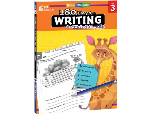 180 Days(tm) Writing for Third Grade: Practice, Assess, Diagnose