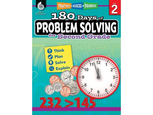 180 Days(tm) Problem Solving for Second Grade: Practice, Assess, Diagnose