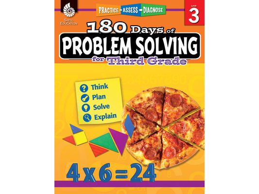 180 Days(tm) Problem Solving for Third Grade: Practice, Assess, Diagnose