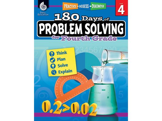 180 Days(tm) Problem Solving for Fourth Grade: Practice, Assess, Diagnose