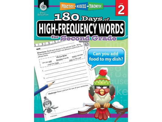 180 Days(tm) High-Frequency Words for Second Grade: Practice, Assess, Diagnose