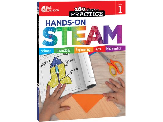 180 Days(tm) Hands-On Steam for Grade 1: Practice, Assess, Diagnose