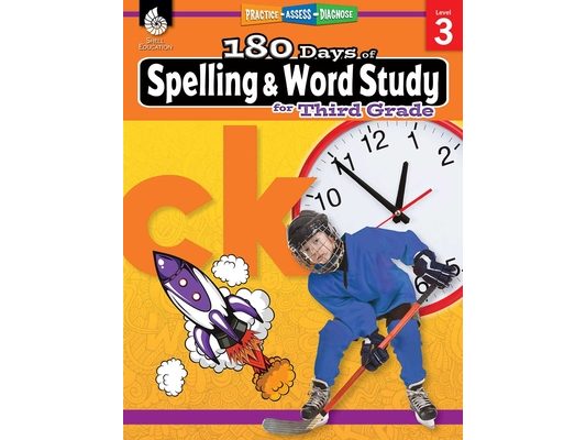 180 Days(tm) Spelling and Word Study for Third Grade: Practice, Assess, Diagnose