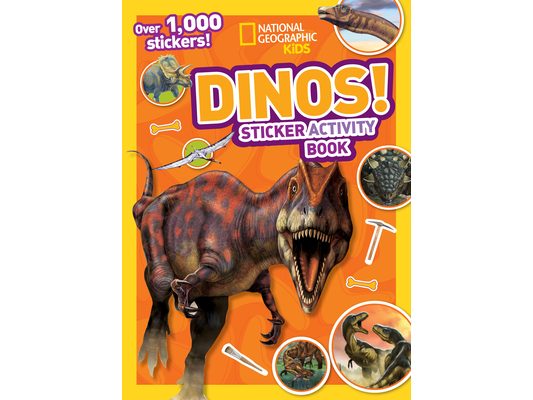 Dinos Sticker Activity Book [With Sticker(s)]