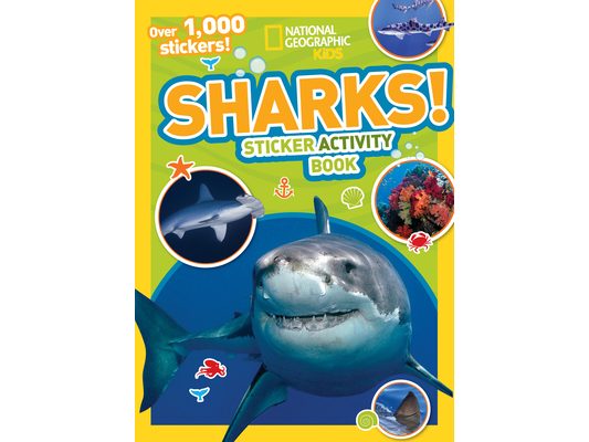 Sharks Sticker Activity Book [With Sticker(s)]