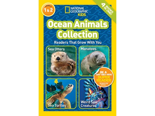 Ocean Animals Collection (National Geographic Kids Readers, Levels 1 & 2): Readers That Grow with You