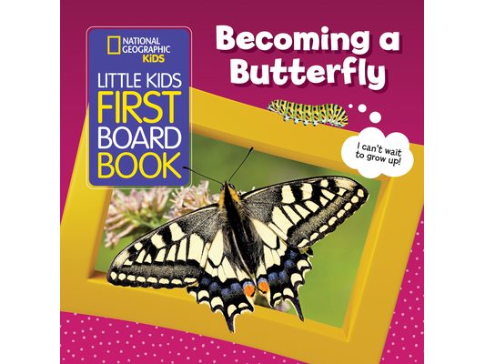 National Geographic Kids Little Kids First Board Book: Becoming a Butterfly