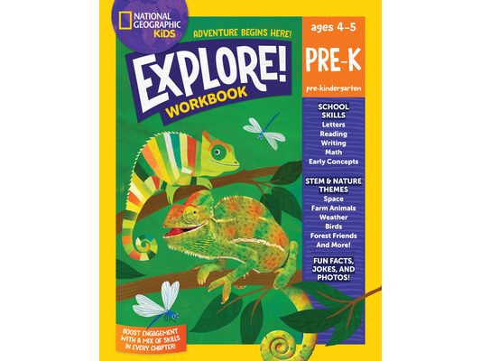 National Geographic Kids Explore! Workbook Pre-K