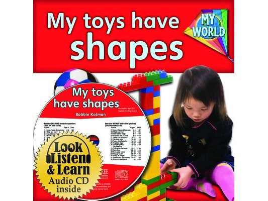 My Toys Have Shapes - CD + PB Book - Package