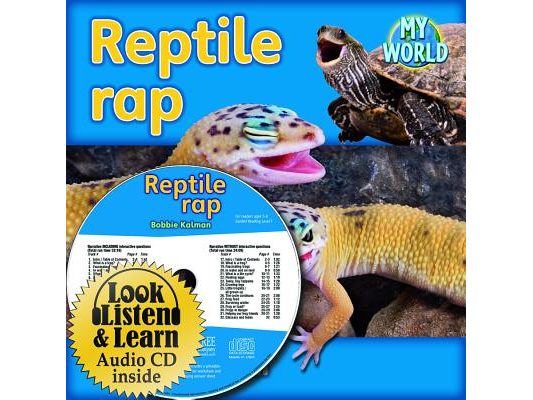 Reptile Rap - CD + Hc Book - Package