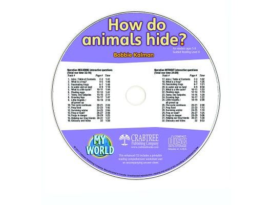 How Do Animals Hide? - CD Only