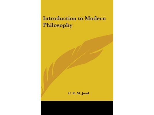 Introduction to Modern Philosophy