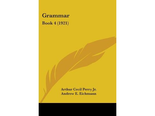 Grammar: Book 4 (1921)