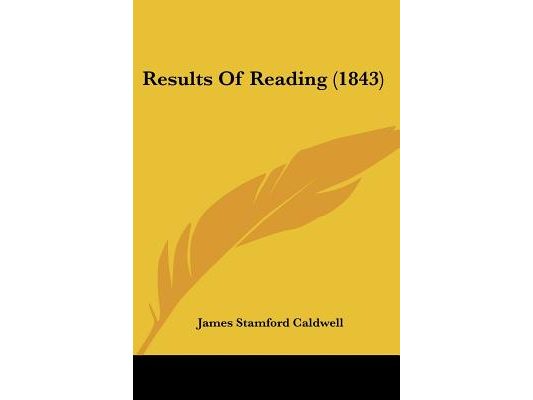 Results Of Reading (1843)