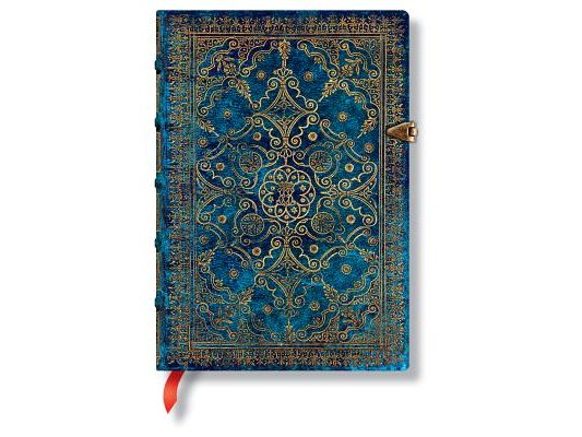 Azure MIDI Lined Hardcover Journal, 240pg, 120gsm by Paperblanks (Equinoxe)