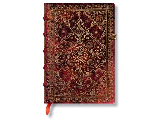 Carmine MIDI Lined Hardcover Journal, 240pg, 120gsm by Paperblanks (Equinoxe)