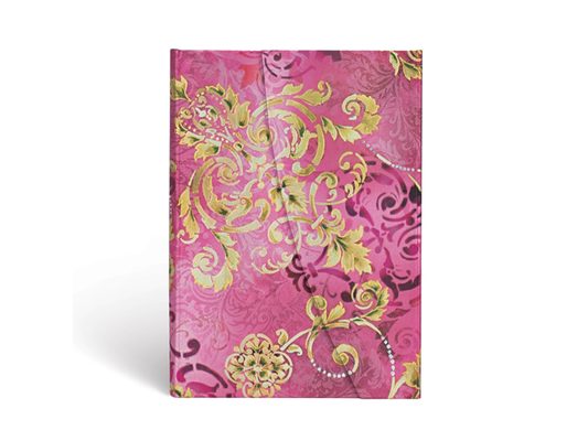 Polished Pearl MIDI Unlined Hardcover Journal, 144pg, 120gsm by Paperblanks (Belle Époque)