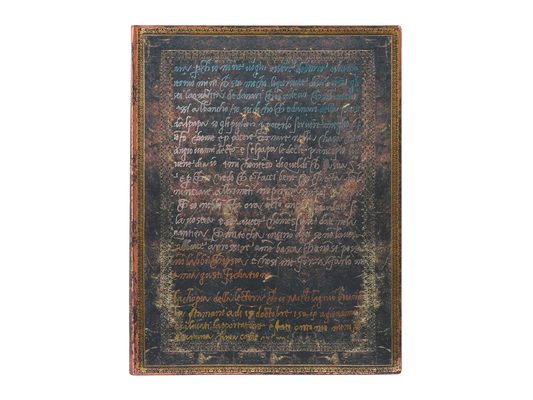 Michelangelo, Handwriting Ultra Lined Softcover Journal, 176pg, 100gsm by Paperblanks (Embellished Manuscripts Collection)
