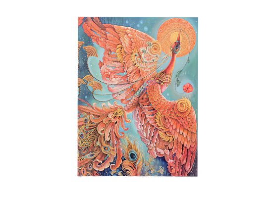 Firebird Ultra Lined Hardcover Journal, 144pg, 120gsm by Paperblanks (Birds of Happiness): Firebird Birds of Happiness Ultra Lined Hardcover