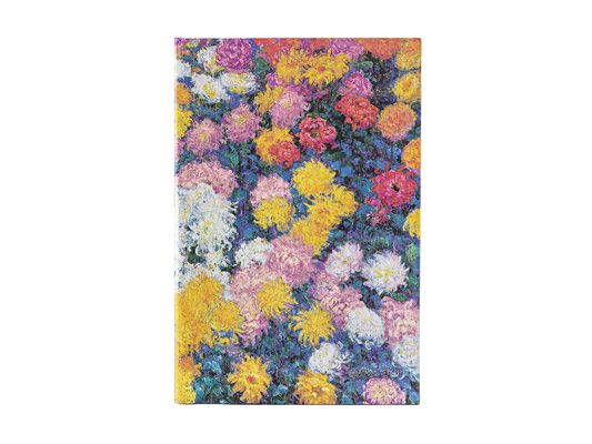 Monet's Chrysanthemums MIDI Unlined Hardcover Journal, 144pg, 120gsm by Paperblanks (Monet's Chrysanthemums): Monet's Chrysanthemums Monet's Chrysanth