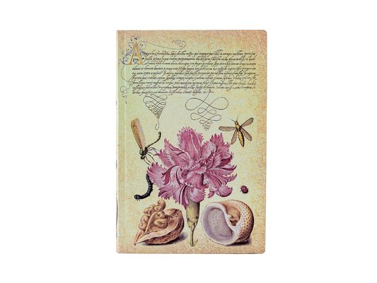 Pink Carnation Mini Lined Softcover Journal, 208pg, 80gsm by Paperblanks (Mira Botanica)