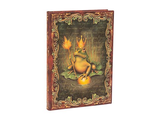 The Brothers Grimm, Frog Prince MIDI Unlined Hardcover Journal, 144pg, 120gsm by Paperblanks (Fairy Tale Collection)