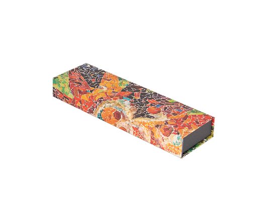 Gaudi's Sun Pencil Case, Antoni Gaudi Collection by Paperblanks (Gaudi's Mosaics)