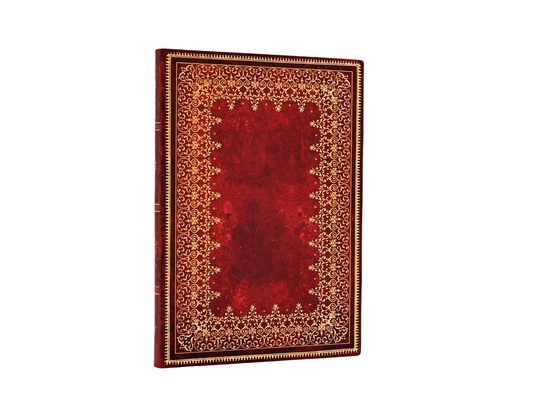 Foiled MIDI Unlined Softcover Journal, 176pg, 100gsm by Paperblanks (Old Leather Collection)