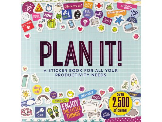 Plan It! a Sticker Book for All Your Productivity Needs