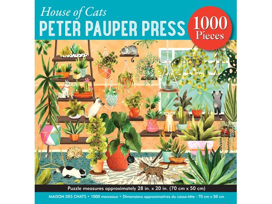 House of Cats 1000 Piece Jigsaw Puzzle