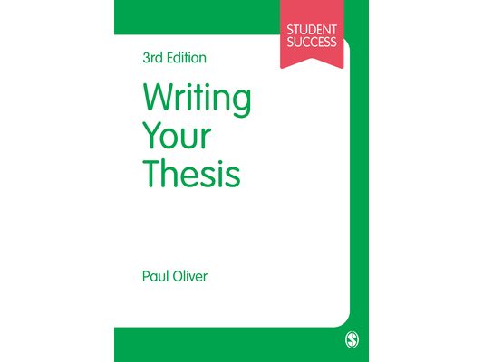 Writing Your Thesis