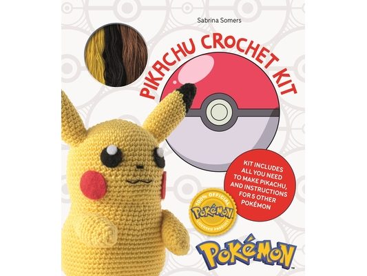 Pokémon Crochet Pikachu Book & Kit: Kit Includes All You Need to Make Pikachu and Instructions for 5 Other Pokémon
