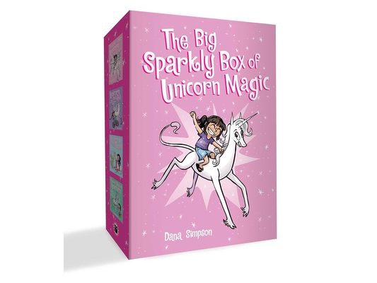 The Big Sparkly Box of Unicorn Magic: Phoebe and Her Unicorn Box Set Volume 1-4