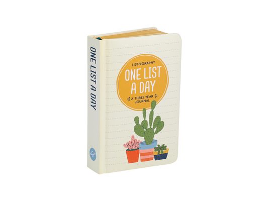 Listography: One List a Day: A Three-Year Journal