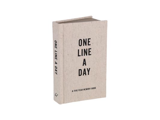 Canvas One Line a Day: A Five-Year Memory Book