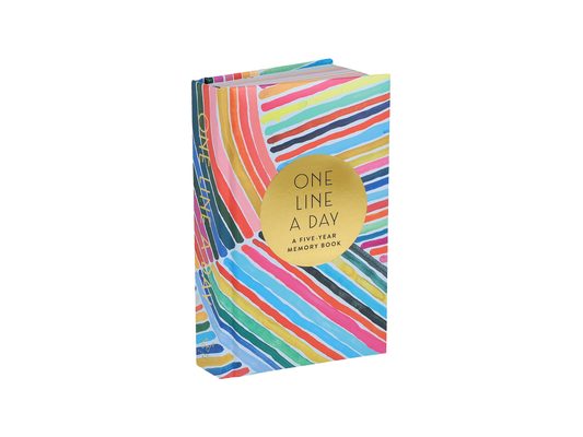 Rainbow One Line a Day: A Five-Year Memory Book