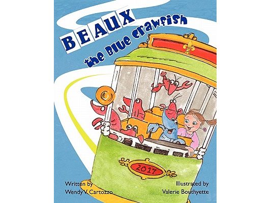 Beaux the Blue Crawfish
