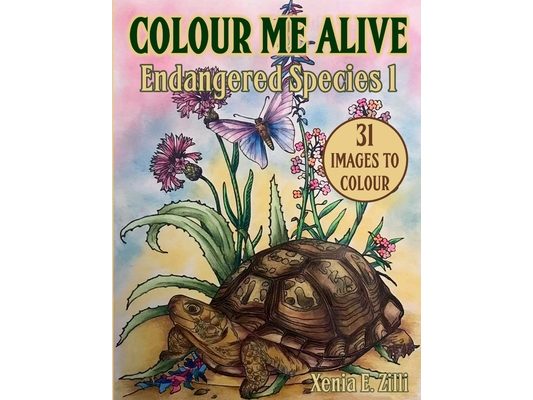 Colour Me Alive: Endangered Species, Colouring Book 1
