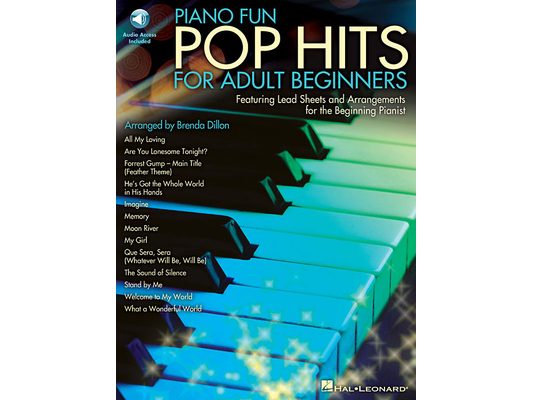 Piano Fun - Pop Hits for Adult Beginners Book/Online Audio [With CD (Audio)]