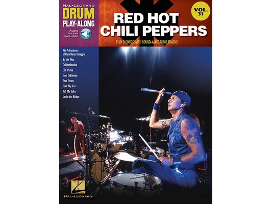 Red Hot Chili Peppers Drum Play-Along Volume 31 Book/Online Audio [With CD (Audio)]