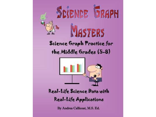 Science Graph Masters: Science Graph Practice for the Middle Grades (5-8)