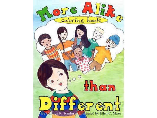 More Alike Than Different: Coloring Book
