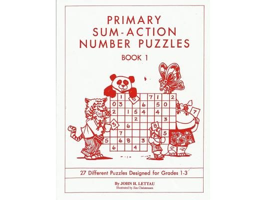 Primary Sum-Action Number Puzzles Book 1