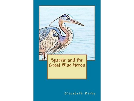 Sparkle and the Great Blue Heron