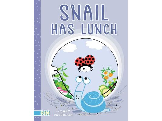 Snail Has Lunch