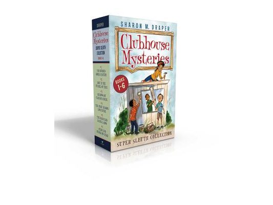 Clubhouse Mysteries Super Sleuth Collection (Boxed Set): The Buried Bones Mystery; Lost in the Tunnel of Time; Shadows of Caesar's Creek; The Space Mi